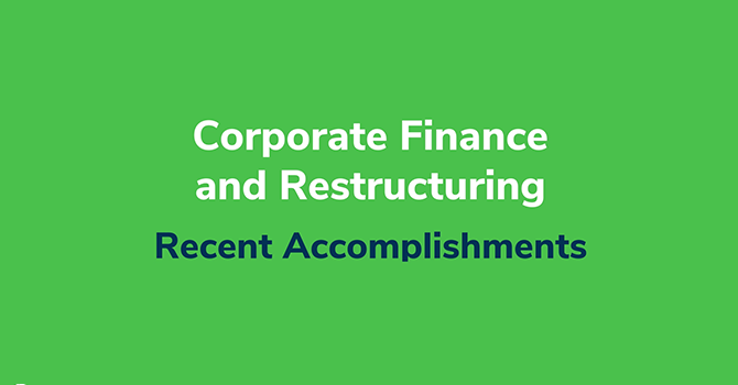 Corporate Finance And Restructuring | Solutions | Kroll